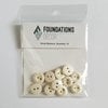 Foundations Decor - Buttons - Small - Off White
