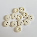 Foundations Decor - Buttons - Small - Off White