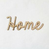 Foundations Decor - Wood Crafts - Connected Words - Home - Smooth Font
