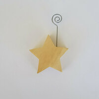 Foundations Decor - Wood Crafts - Place Card Holder - Star