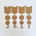 Foundations Decor - 4th of July Collection - Wood Crafts - July Banner