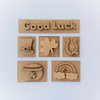 Foundations Decor - Good Luck Kit for Shadow Box