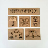 Foundations Decor - IT'S SPRING Kit for Shadow Box
