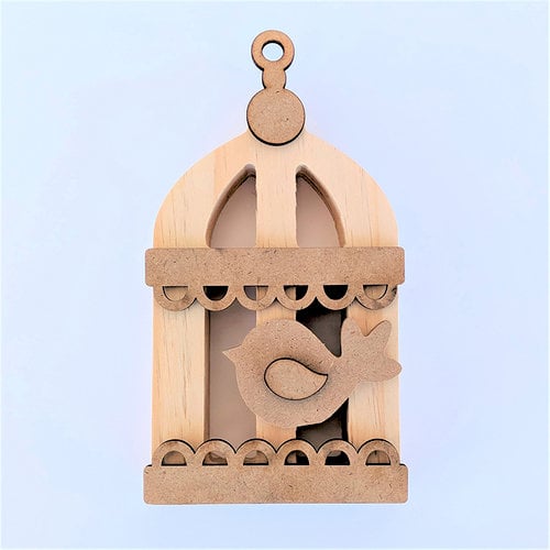 Foundations Decor - Spring Collection - Wood Crafts - Bird Cage