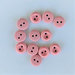 Foundations Decor - Buttons - Small - Pink