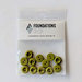 Foundations Decor - Buttons - Small - Green