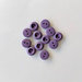 Foundations Decor - Buttons - Small - Purple
