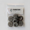 Foundations Decor - Buttons - Large - Gray