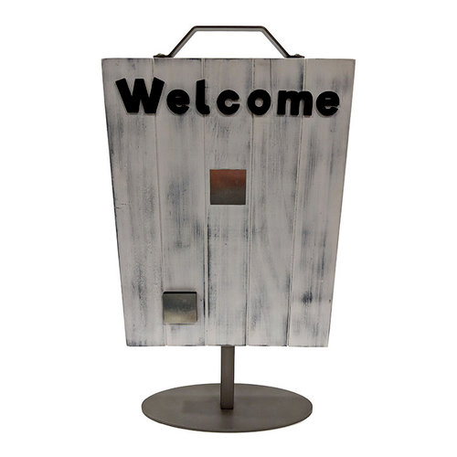 Foundations Decor - Wood Crafts - Welcome Slat Sign