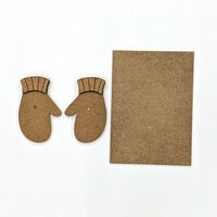 Foundations Decor - Wood Crafts - Mittens Kit for Welcome Slat Sign