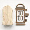 Foundations Decor - Interchangeable O for Welcome Wood Blocks - Doorway