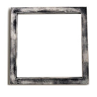 Foundations Decor - Click Frame Collection - 12 x 12 Frame - Distressed Black