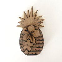 Foundations Decor - Home Collection - Welcome O - Pineapple