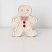 Foundations Decor - Home Collection - Monthly O - Gingy The Gingerbread Cookie