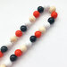 Foundations Decor - Accessories - Wood Beads - Black, White, Orange, Natural