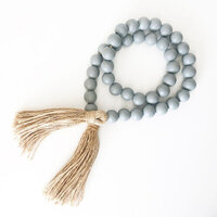 Foundations Decor - Accessories - Wood Beads - Slate Gray