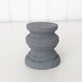 Foundations Decor - Trays and Stands Collection - Designer Riser - Farmhouse Gray