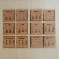 Freckled Fawn - Cork Calendar Stickers