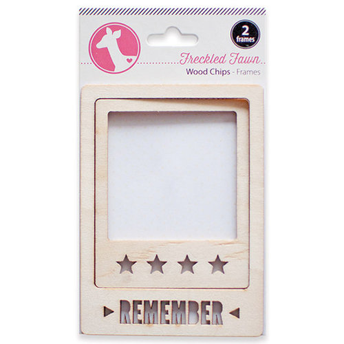 Freckled Fawn - Wood Frames - Remember