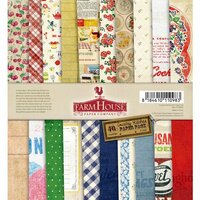 FarmHouse Paper Company - Country Kitchen Collection - 6 x 6 Paper Pad