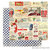 FarmHouse Paper Company - Country Kitchen Collection - 12 x 12 Double Sided Paper - Bake a Cake