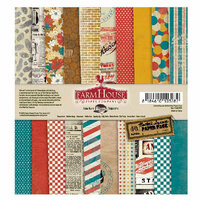 FarmHouse Paper Company - Market Square Collection - 6 x 6 Paper Pad