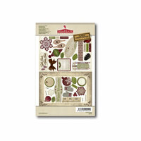 FarmHouse Paper Company - Norland Collection - Chipboard Stickers - Balsam