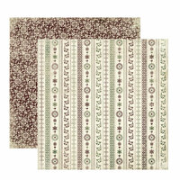 FarmHouse Paper Company - Norland Collection - 12 x 12 Double Sided Paper - Balsam