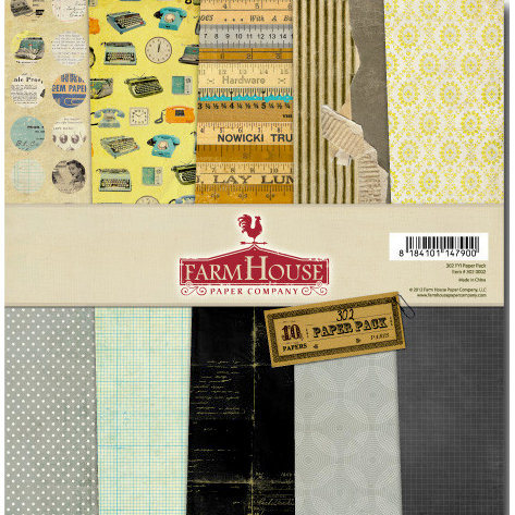 FarmHouse Paper Company - 302 Collection - 12 x 12 Paper Pack - FYI