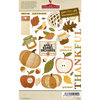 FarmHouse Paper Company - Sugar Hill Collection - Chipboard Stickers - Autumn