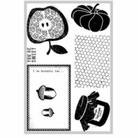 FarmHouse Paper Company - Sugar Hill Collection - Clear Acrylic Stamps - Fall