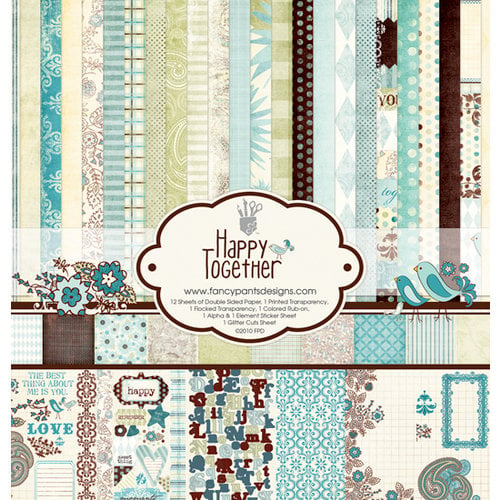 Fancy Pants Designs - Happy Together Collection - 12 x 12 Paper Kit