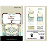 Fancy Pants Designs - Happy Together Collection - Tags and Titles