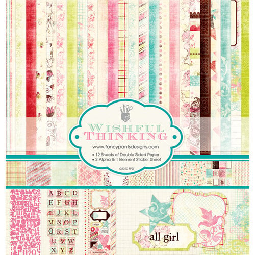 Fancy Pants Designs - Wishful Thinking Collection - 12 x 12 Paper Kit