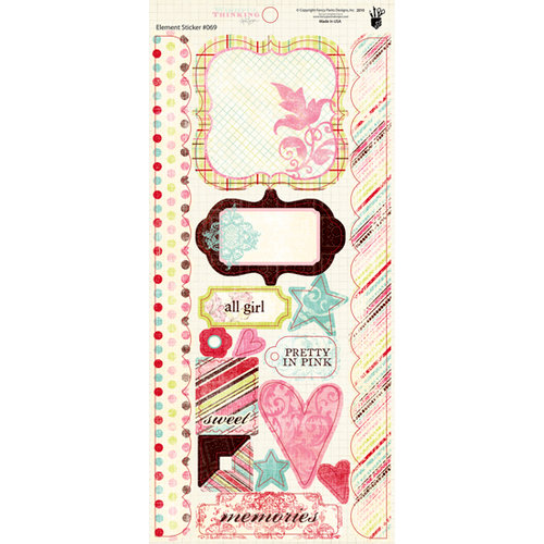 Fancy Pants Designs - Wishful Thinking Collection - Cardstock Stickers - Element