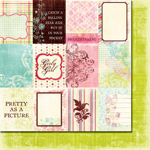Fancy Pants Designs - Wishful Thinking Collection - 12 x 12 Double Sided Paper - Cards