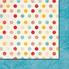 Fancy Pants Designs - Love Birds Collection - 12 x 12 Double Sided Paper - Love Dots