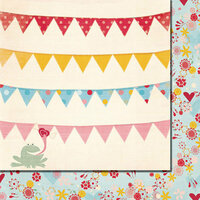 Fancy Pants Designs - Love Birds Collection - 12 x 12 Double Sided Paper - Kissame