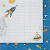 Fancy Pants Designs - To the Moon Collection - 12 x 12 Double Sided Paper - Space Travel