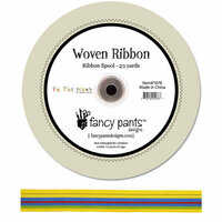 Fancy Pants Designs - To the Moon Collection - Woven Ribbon - 25 Yards