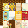 Fancy Pants Designs - Rusted Sun Collection - 12 x 12 Double Sided Paper - Cards