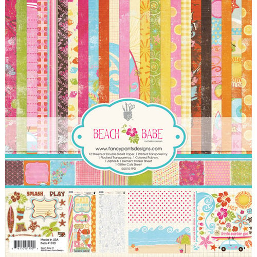 Fancy Pants Designs - Beach Babe Collection - 12 x 12 Paper Kit, CLEARANCE