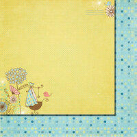 Fancy Pants Designs - Baby Mine Collection - 12 x 12 Double Sided Paper - Special Delivery