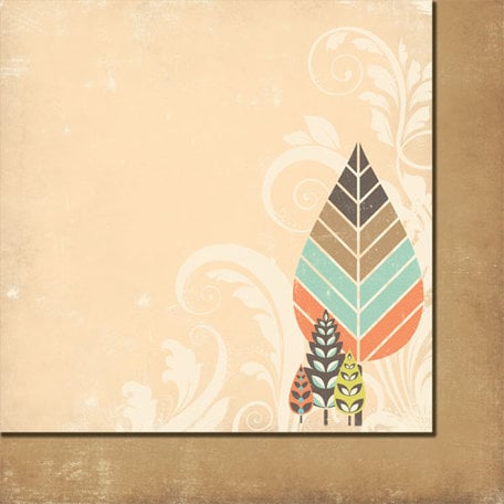 Fancy Pants Designs - Summer's End Collection - 12 x 12 Double Sided Paper - Crisp