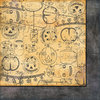 Fancy Pants Designs - Oct 31st Collection - Halloween - 12 x 12 Double Sided Paper - Jack-O-Lantern
