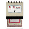 Fancy Pants Designs - My Family Collection - 5 x 8 Notebook Journal, CLEARANCE