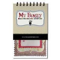 Fancy Pants Designs - My Family Collection - 5 x 8 Notebook Journal, CLEARANCE