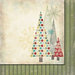 Fancy Pants Designs - Saint Nick Collection - Christmas - 12 x 12 Double Sided Paper - Tannenbaum