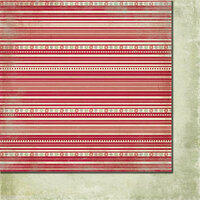 Fancy Pants Designs - Saint Nick Collection - Christmas - 12 x 12 Double Sided Paper - Noel