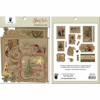 Fancy Pants Designs - Saint Nick Collection - Christmas - Card Embellishments - Die Cut Cardstock Pieces